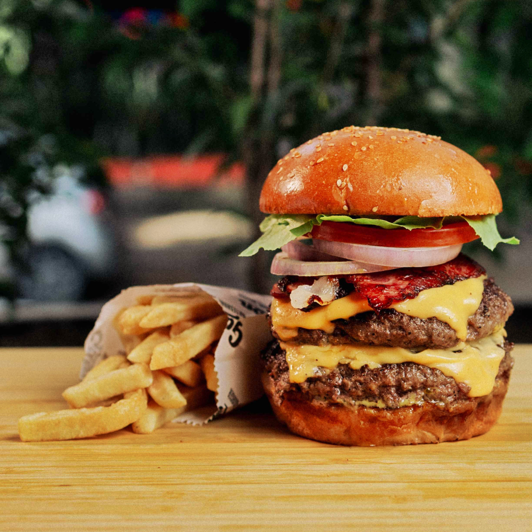 DOUBLE CHEESE BURGER